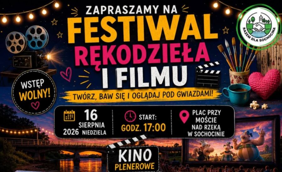 Już w niedzielę Festiwal Rękodzieła i Filmu